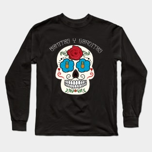 B&G Day of the Dead Skull Long Sleeve T-Shirt